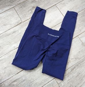 Alphalete Amplify royal blue leggings in XS